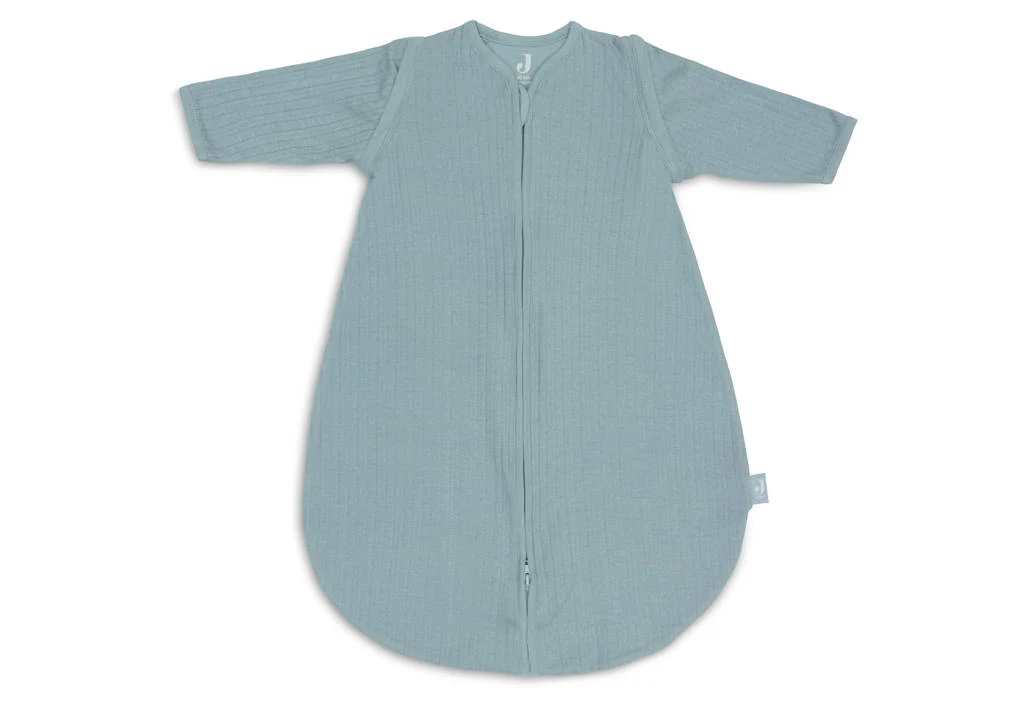 slaapzak met afritsbare mouw Rond Ajour - Sea Green