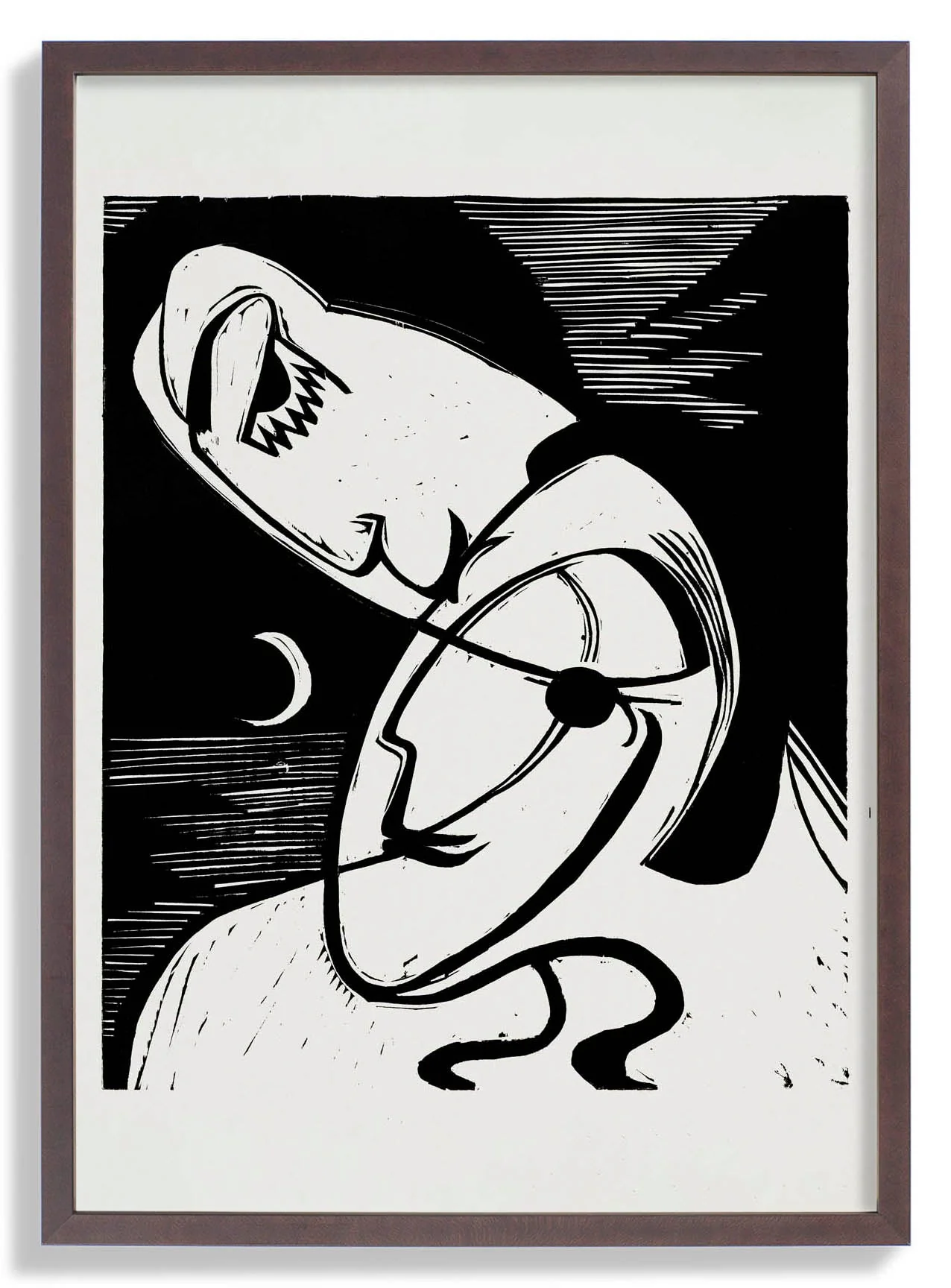 Der Kuss von Ernst Kirchner