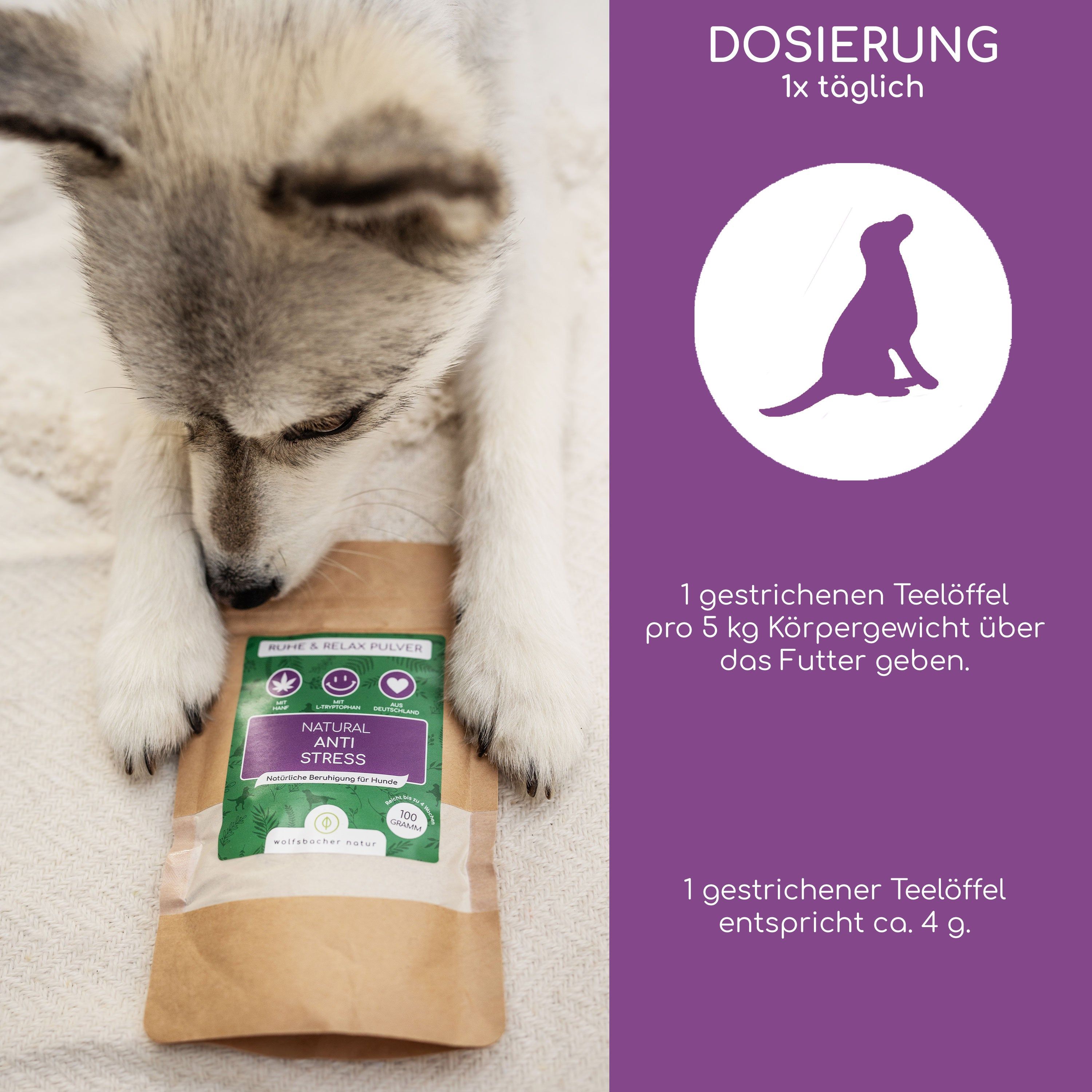 Wolfsbacher Natur Ruhe & Relax Pulver