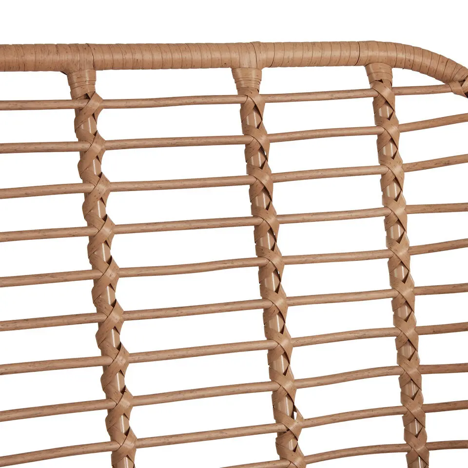 tectake - loungeset Molfetta - wicker - natuurkleur