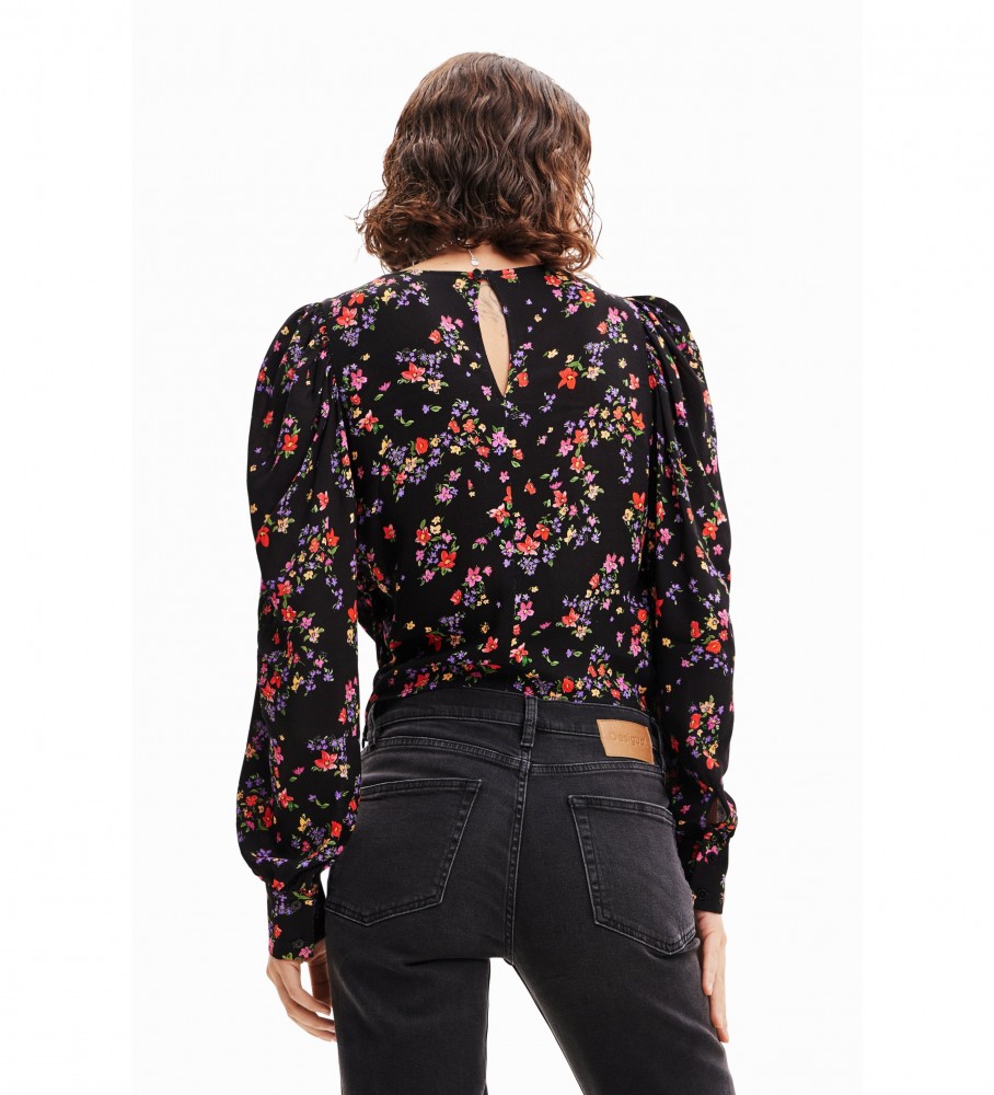 Blusa Desigual Peter, preta
