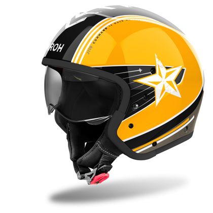 Casque Airoh J110 - COMMAND - Jaune