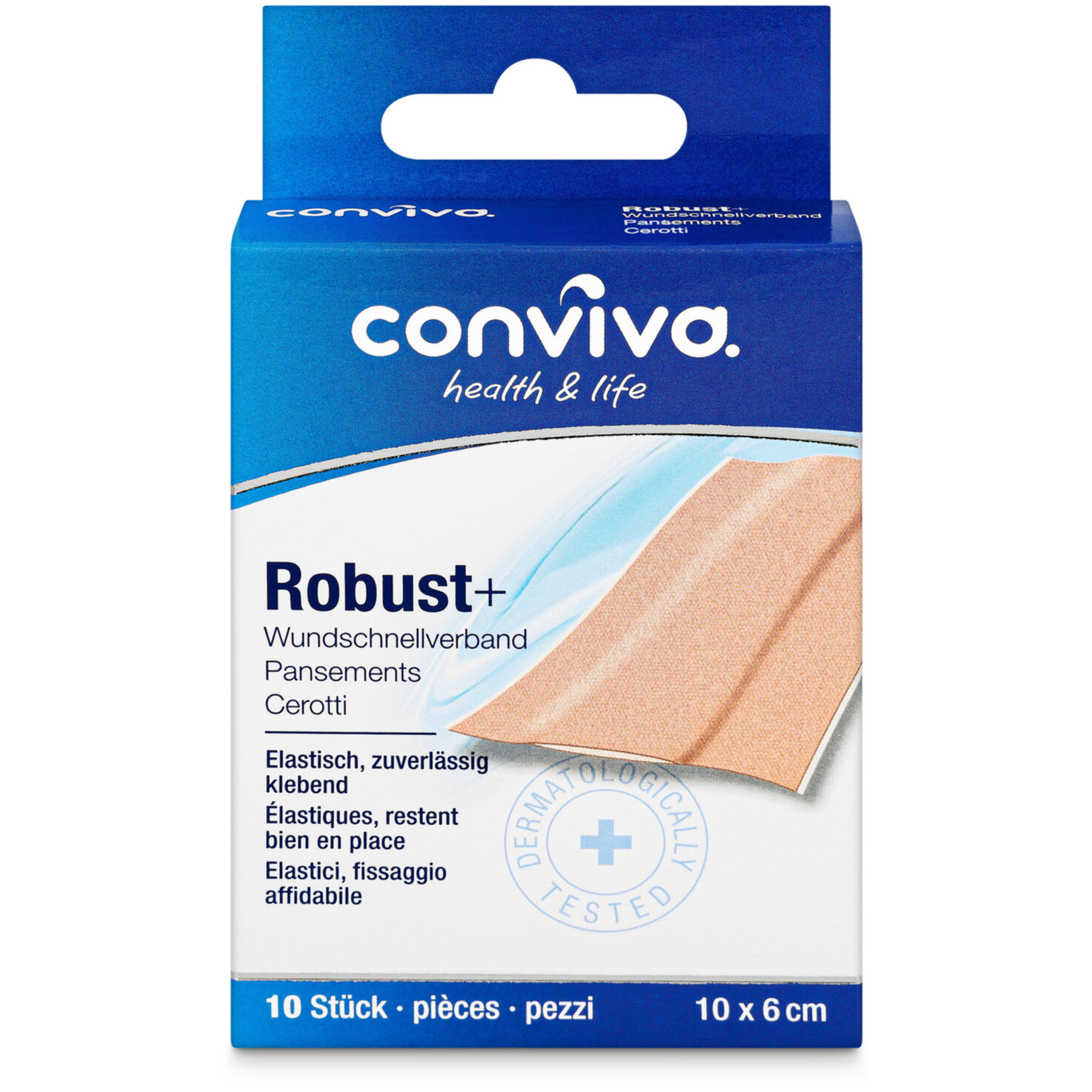 conviva Robust Wundschnellverband 10 Stück
