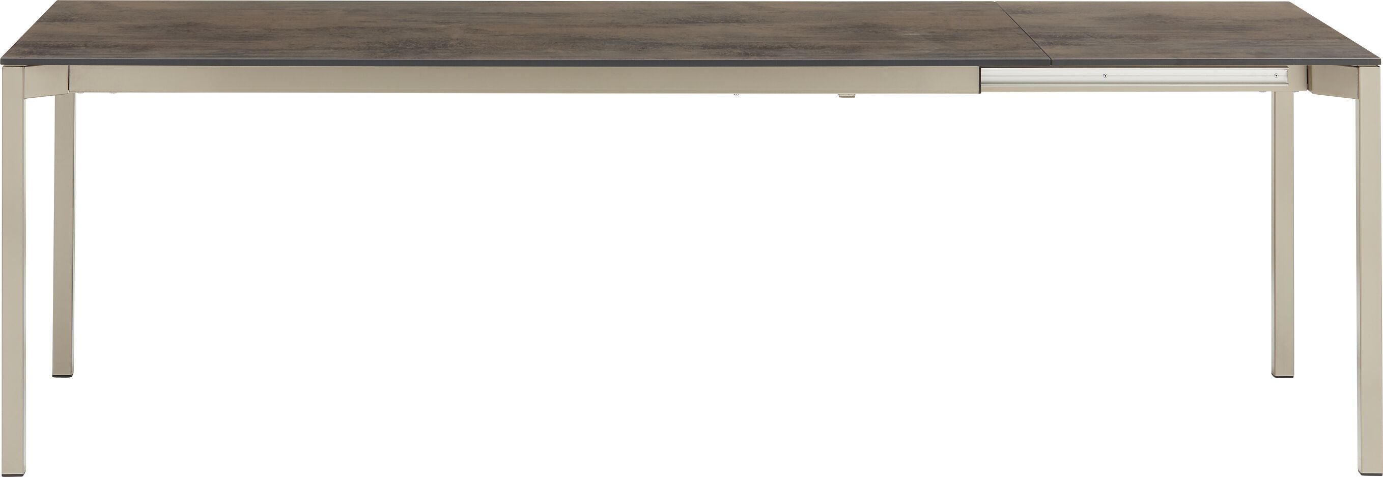 MALO AZ Tisch polarsilber - OXIDO TERRA / B: 190.0 cm x T: 90.0 cm x H: 75.0 cm