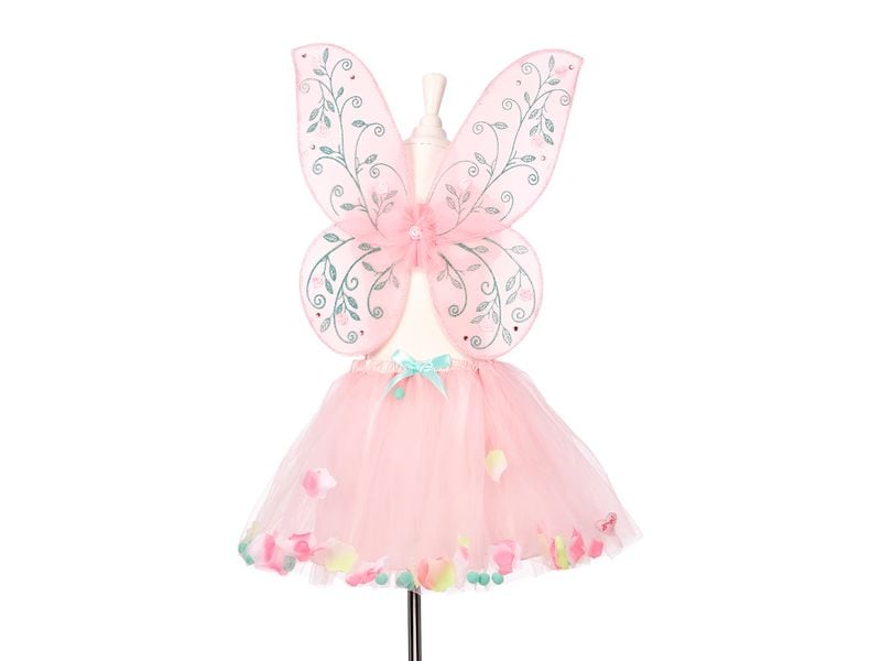Souza Set Angelina Rock und Flügel Pink, 98-110 cm Kostüm für die Mädchen