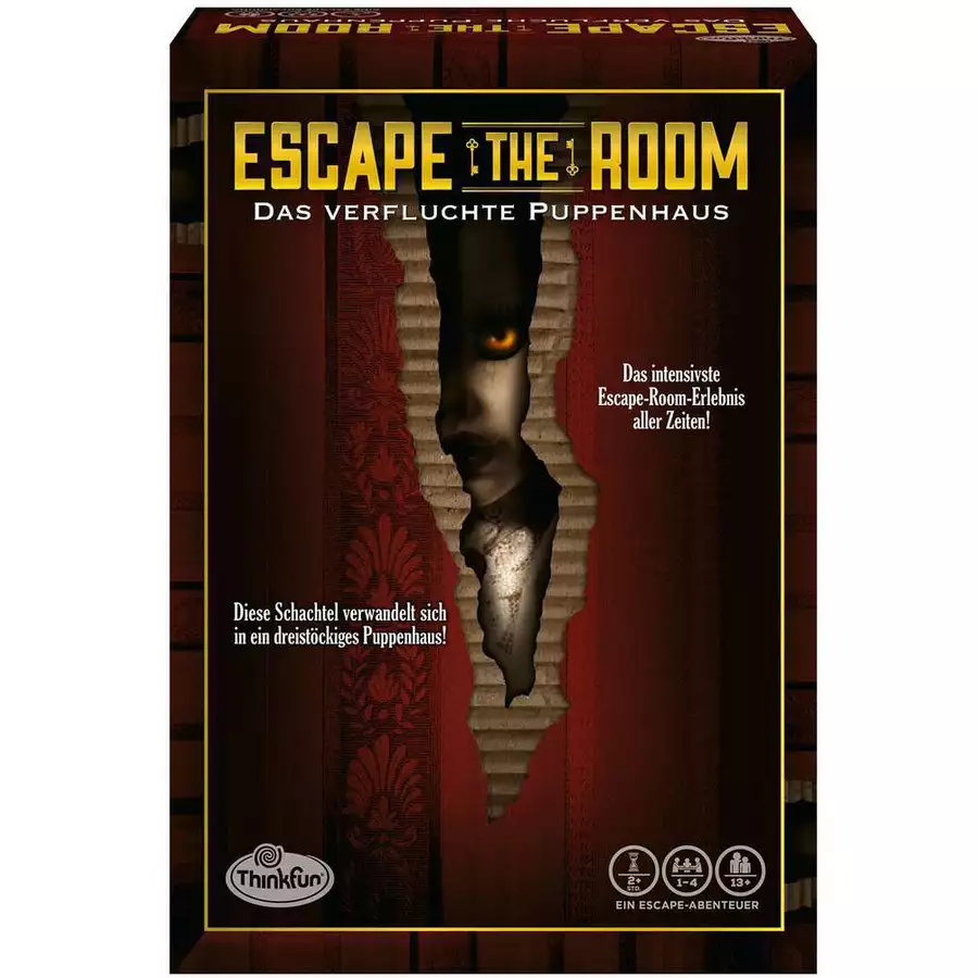 Thinkfun Escape the Room 3 - Das verfluchte Puppenhaus bunt