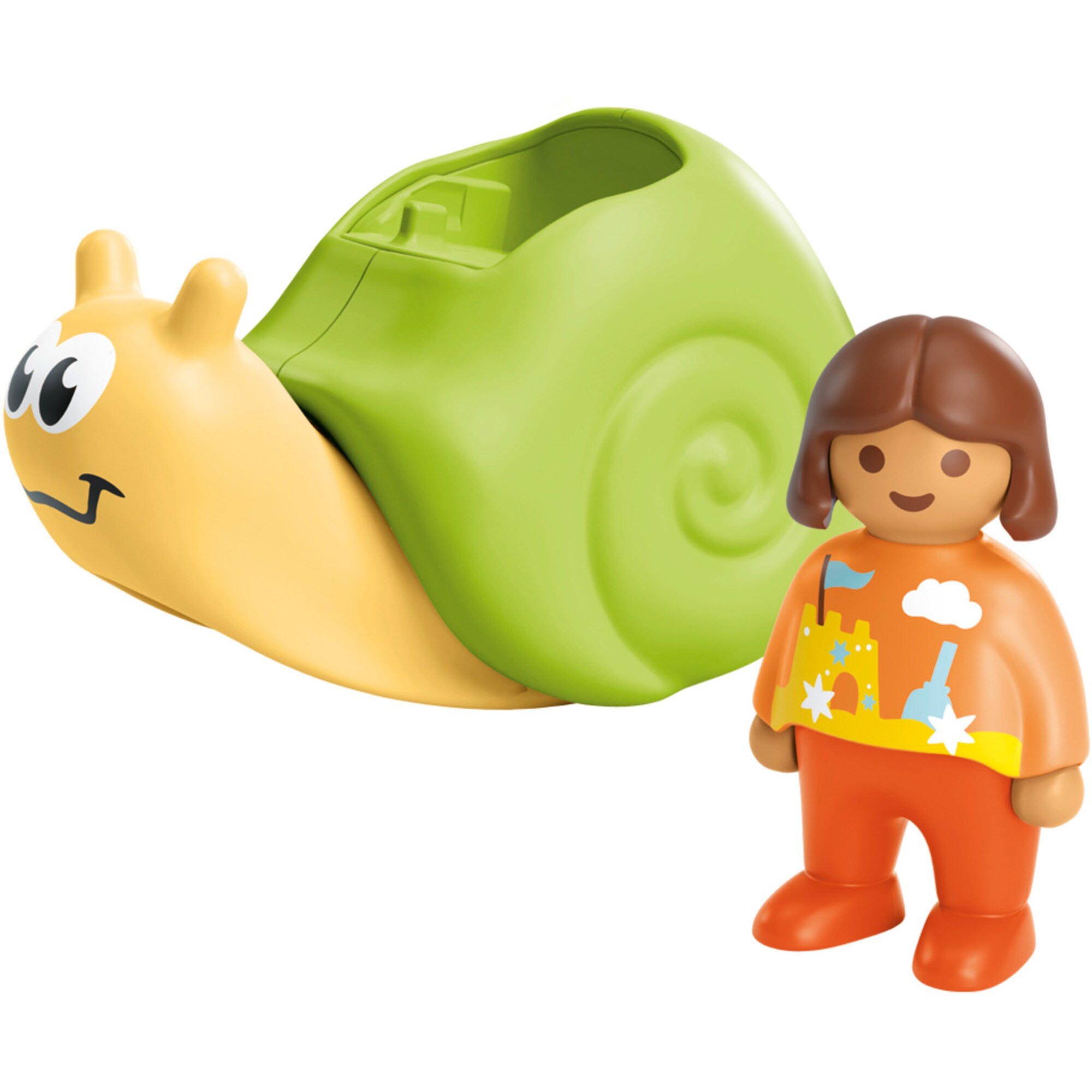 PLAYMOBIL Konstruktionsspielzeug Junior: Schaukelschnecke mit Rasselfunktion