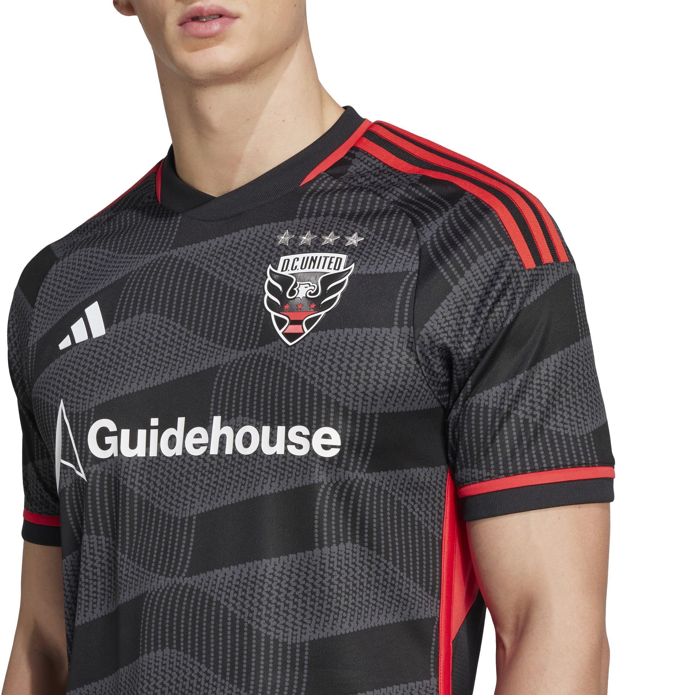 adidas DC United Authentic 2025 2026 Home Shirt Adults