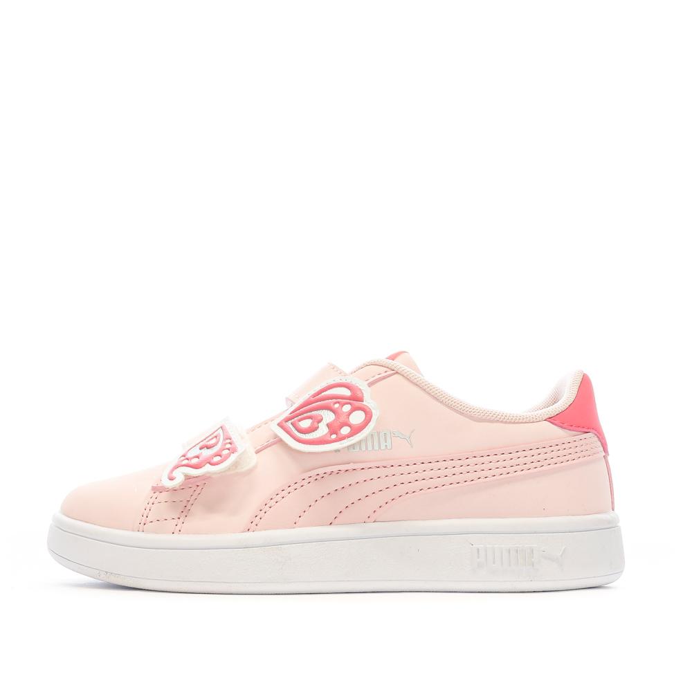 Puma Baskets Rose Fille Puma Smash Butterfly