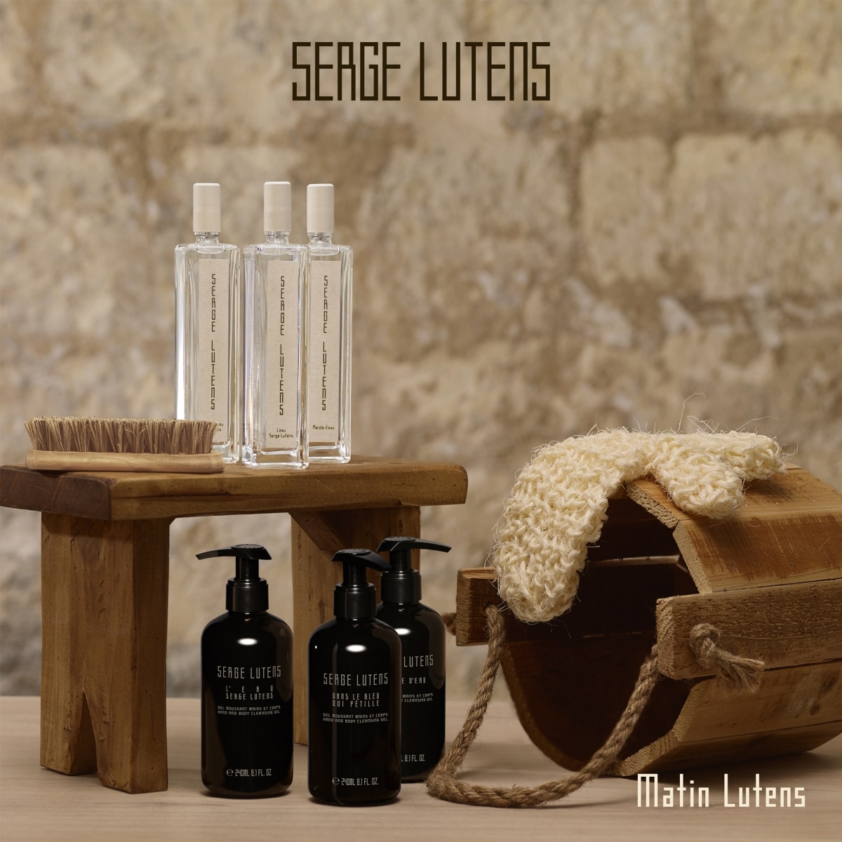 Serge Lutens Dans le Bleu qui Pétille Gel Moussant Mains &  Corps