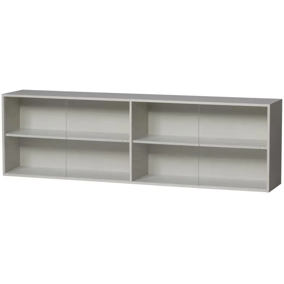 WOOOD Klink Opzetkast - Grenen - Mist - 60x200x35