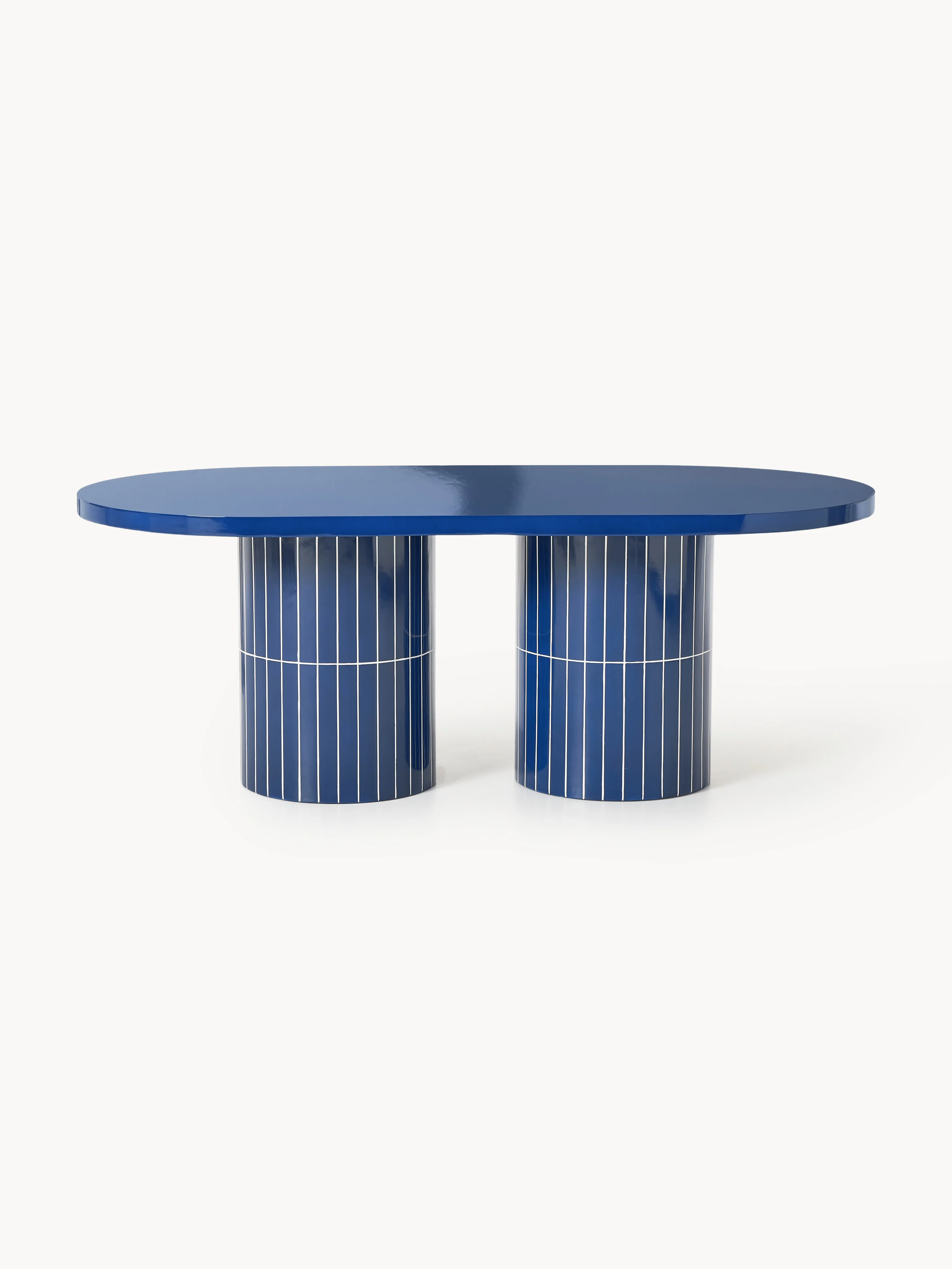 Ovale tuintafel Saya, 200 x 100 cm