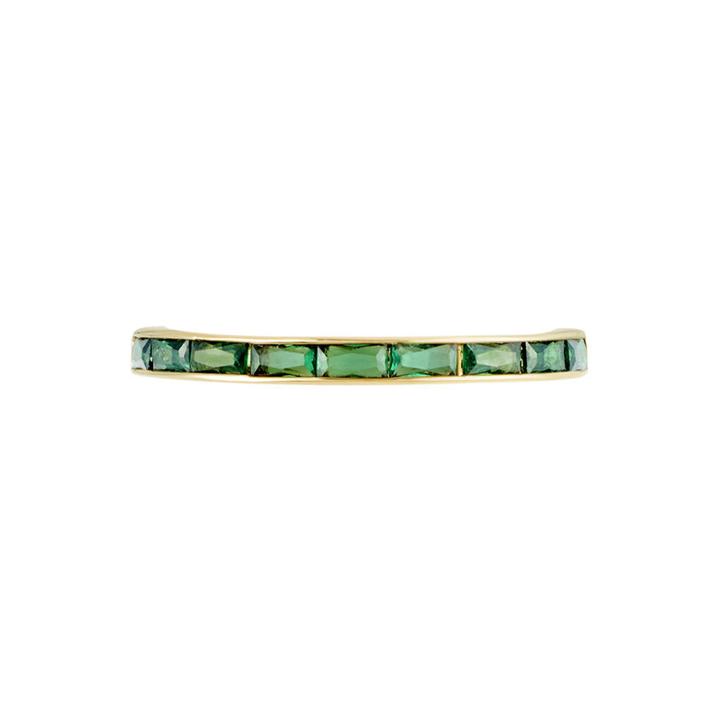 Bague Plaqué Or Jai Oxyde De Zirconium