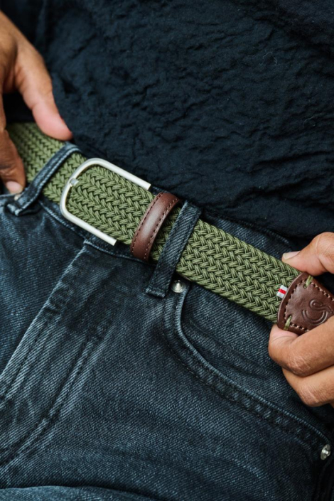 La Boucle groene heren riem