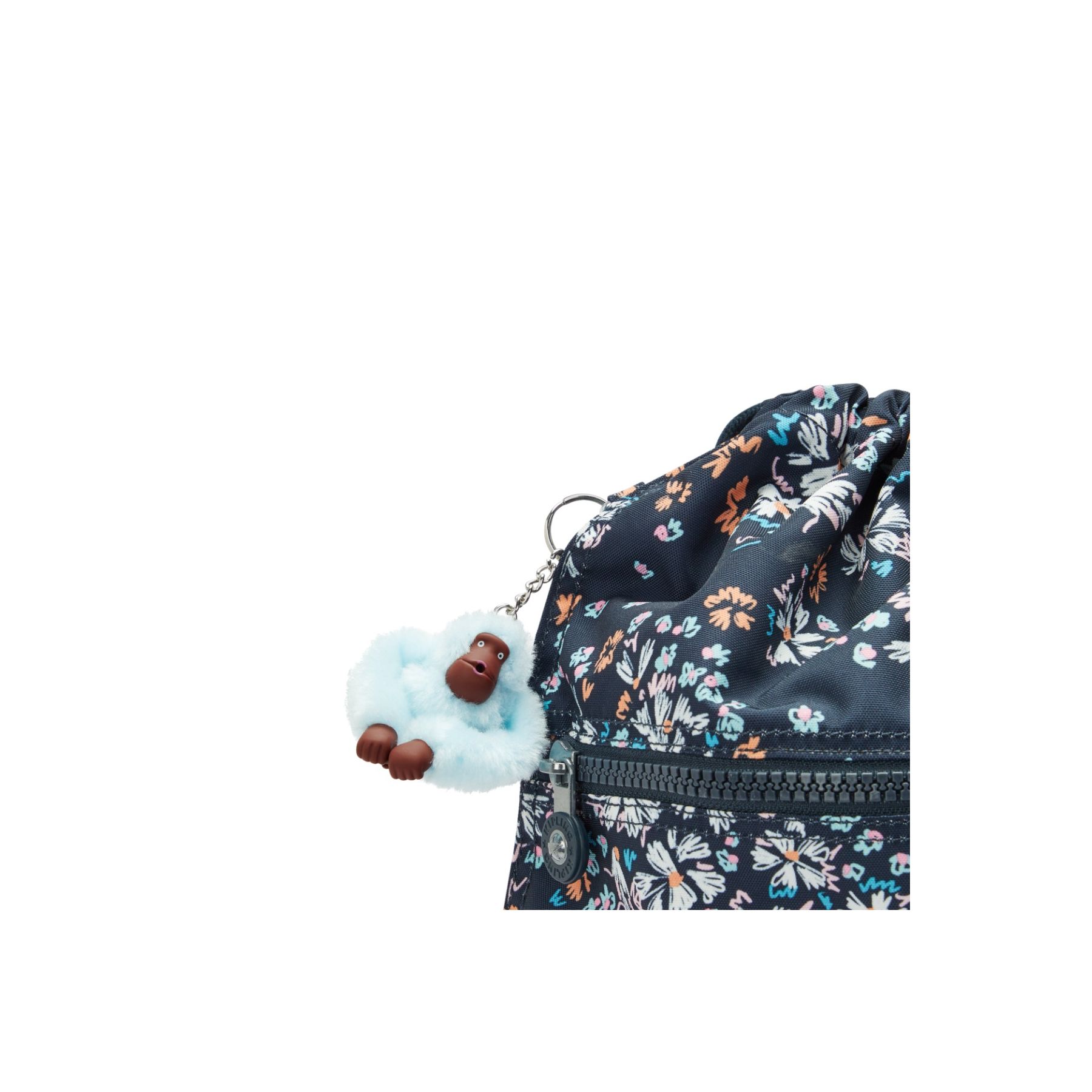 SUPERTABOO Sac moyen avec cordon de serrage - Flower Field