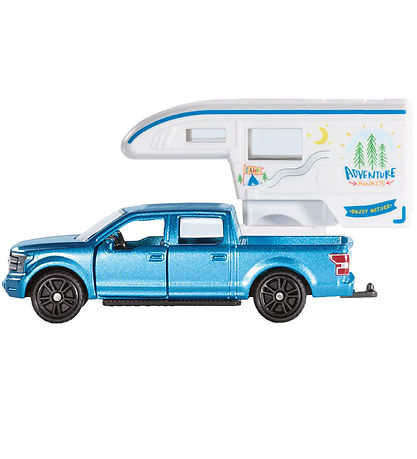 Siku Auto - Ford m. Pick-Up Camper