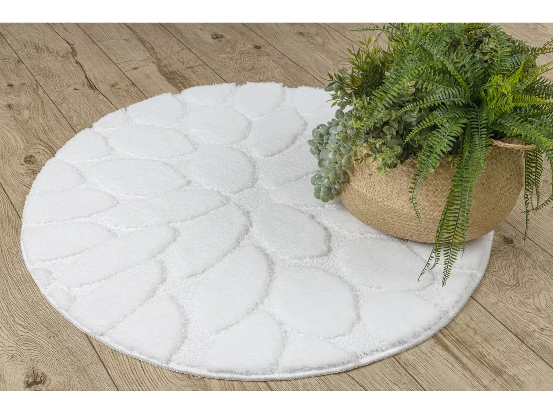 Tapis de salle de bain SUPREME cercle STONES, des pierres, antidérapa cercle 67 cm