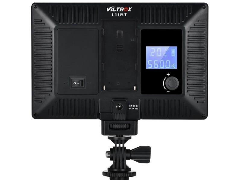 Viltrox Videoleuchte VL-116T LED-Leuchte mit hoher Lichtstärke