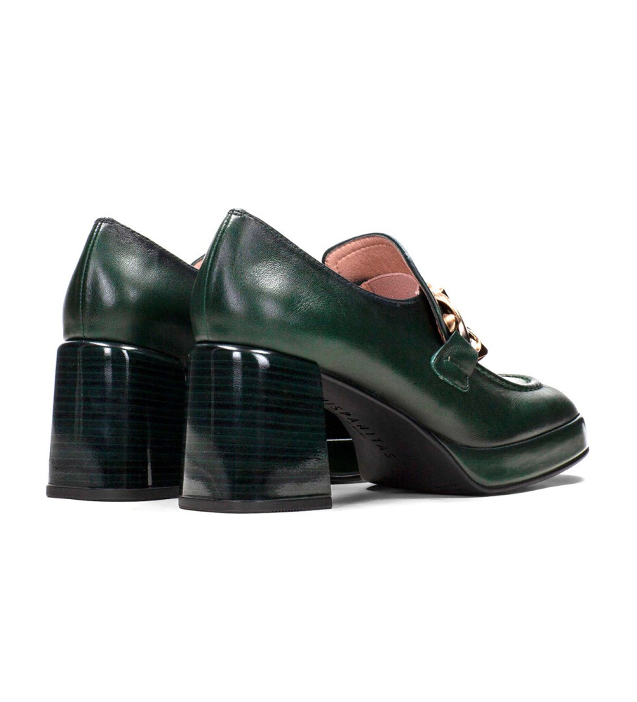 Sapatos Hispanitas Green Tokyo em couro - Salto de 7 cm -