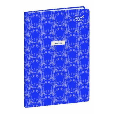 Quo Vadis Smooth - Carnet de notes 15 x 21 cm - ligné - bleuet