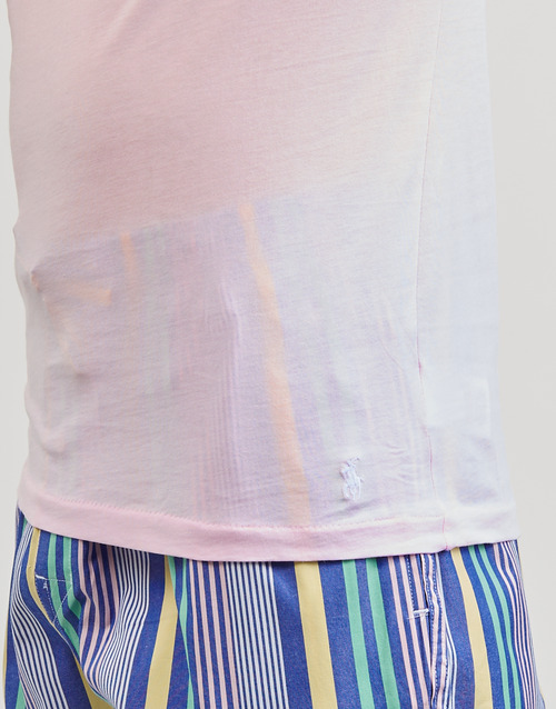Polo Ralph Lauren - S / S CREW-3 PACK-CREW UNDERSHIRT Azul / Marino / Rosa