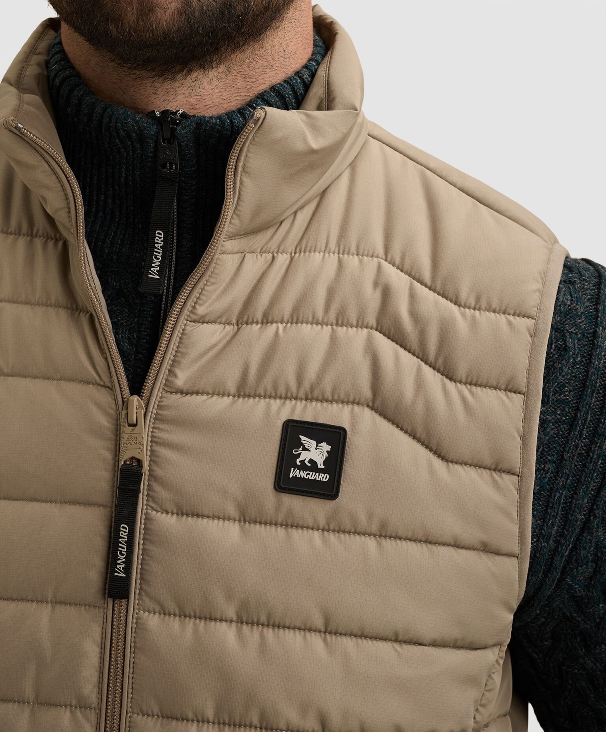 Vanguard Heren bodywarmer beige