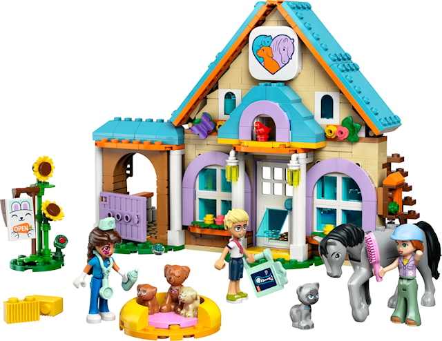 Dyreklinikk med hest og kjæledyr LEGO® Friends (42651)