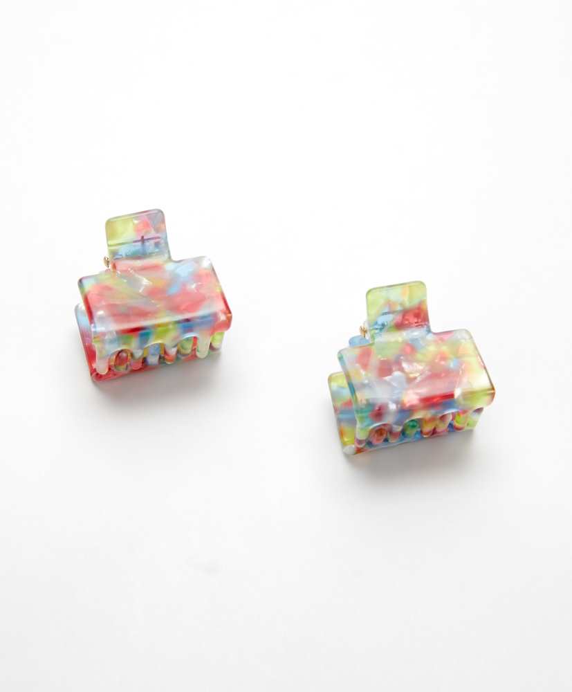 2 mini presilhas de cabelo