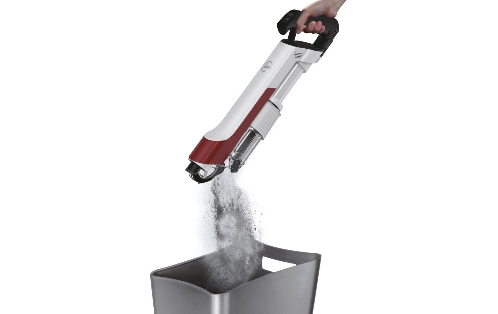 Akku-Hand- und Stielsauger HF202H 011 Rot/Weiss<br>Handlicher Akkusauger