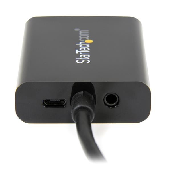 StarTech.com Câble adaptateur / Convertisseur HDMI vers VGA avec audio - Mâle / Femelle - Noir