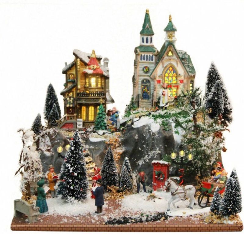 My Village - Basis Kerstdorp Minidorp - 42x25cm
