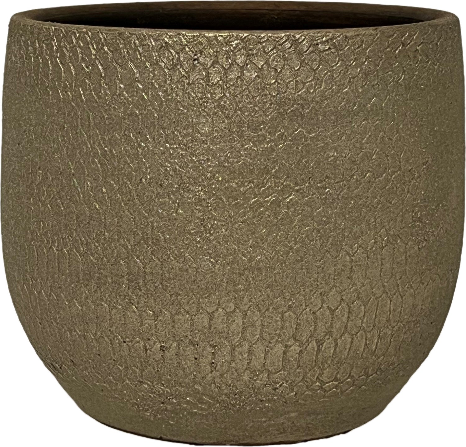 HS bloempot Austin taupe D 19 H 17 cm