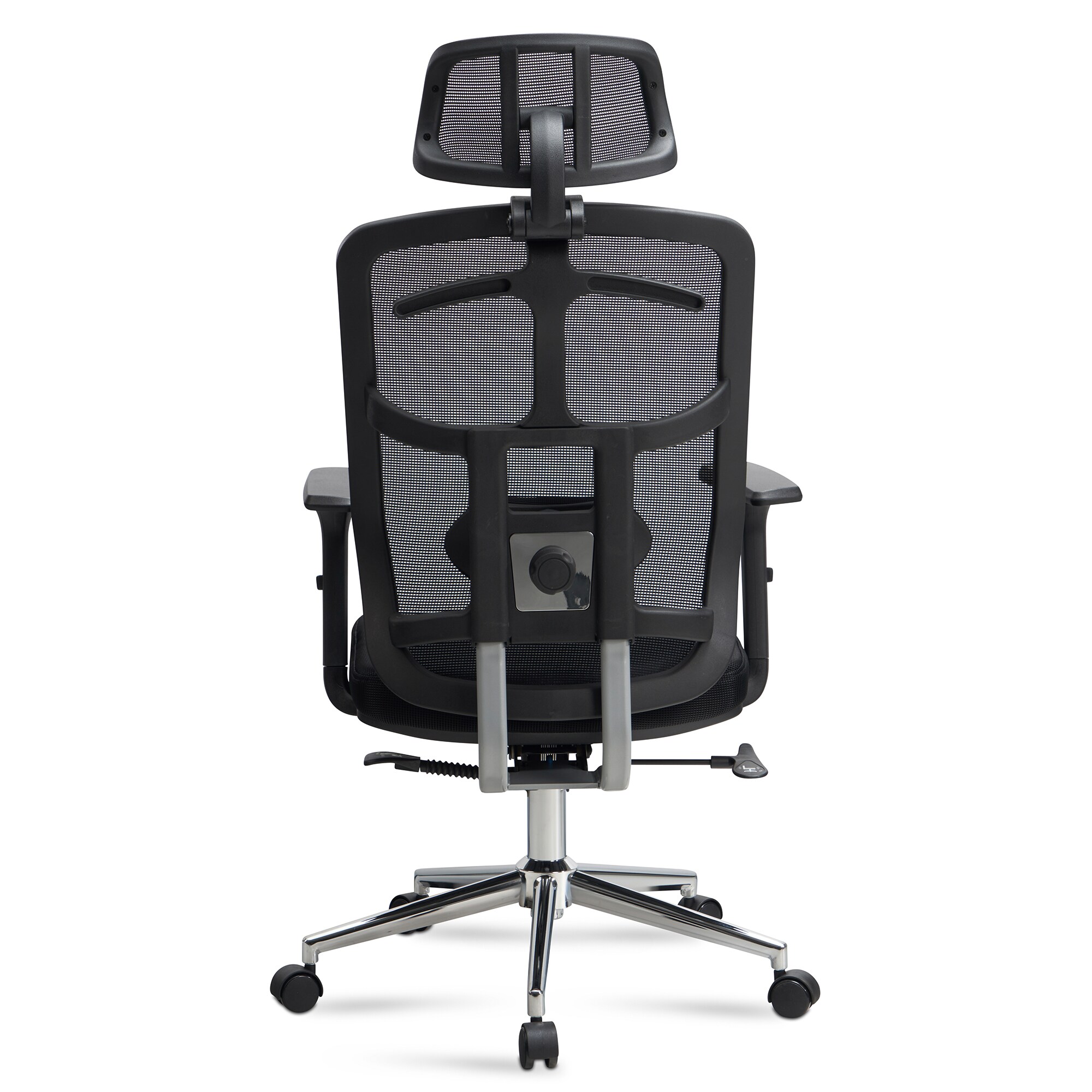 Bürostuhl FineBuy Schreibtischstuhl Mesh Schwarz Drehstuhl Ergonomisch 120 kg