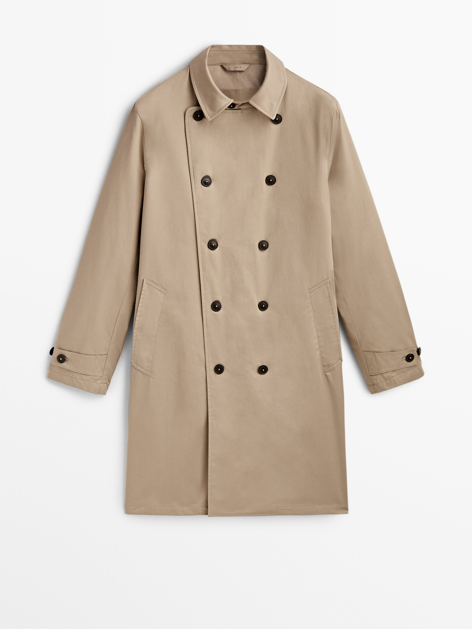 Jaqueta Cross Trench - Bege