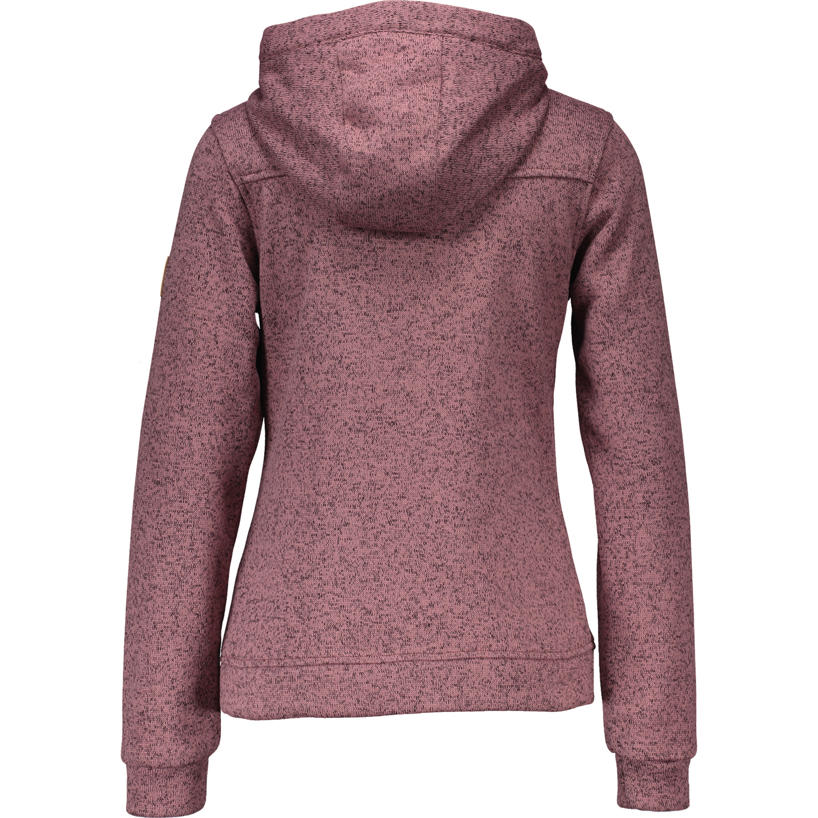 Sherpa Damen-Strickfleecejacke Methok M, bordeaux