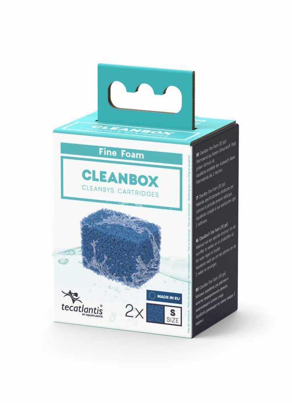 Recharge filtrante cleanbox mousse t.s