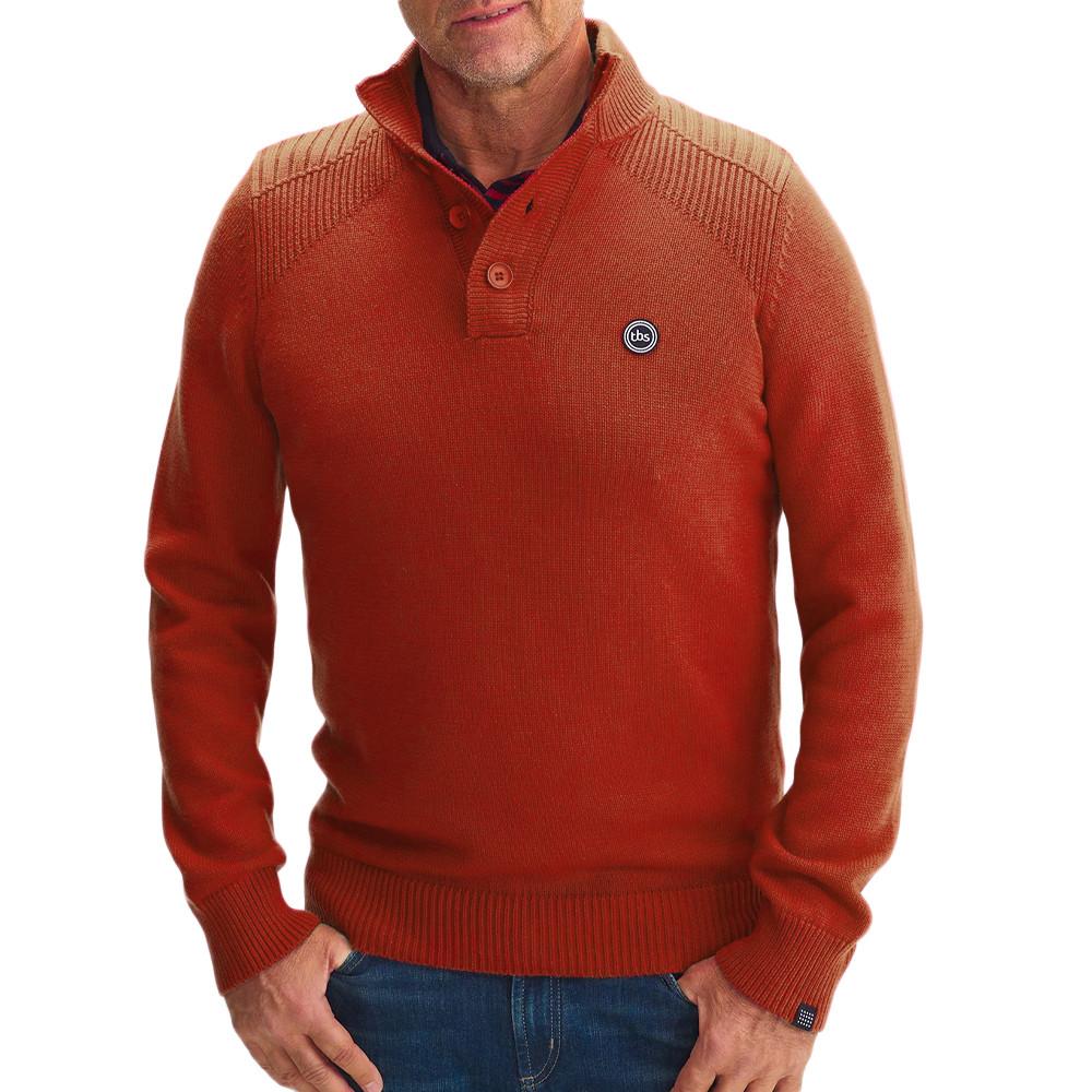 TBS Pull Orange Homme TBS Berylca