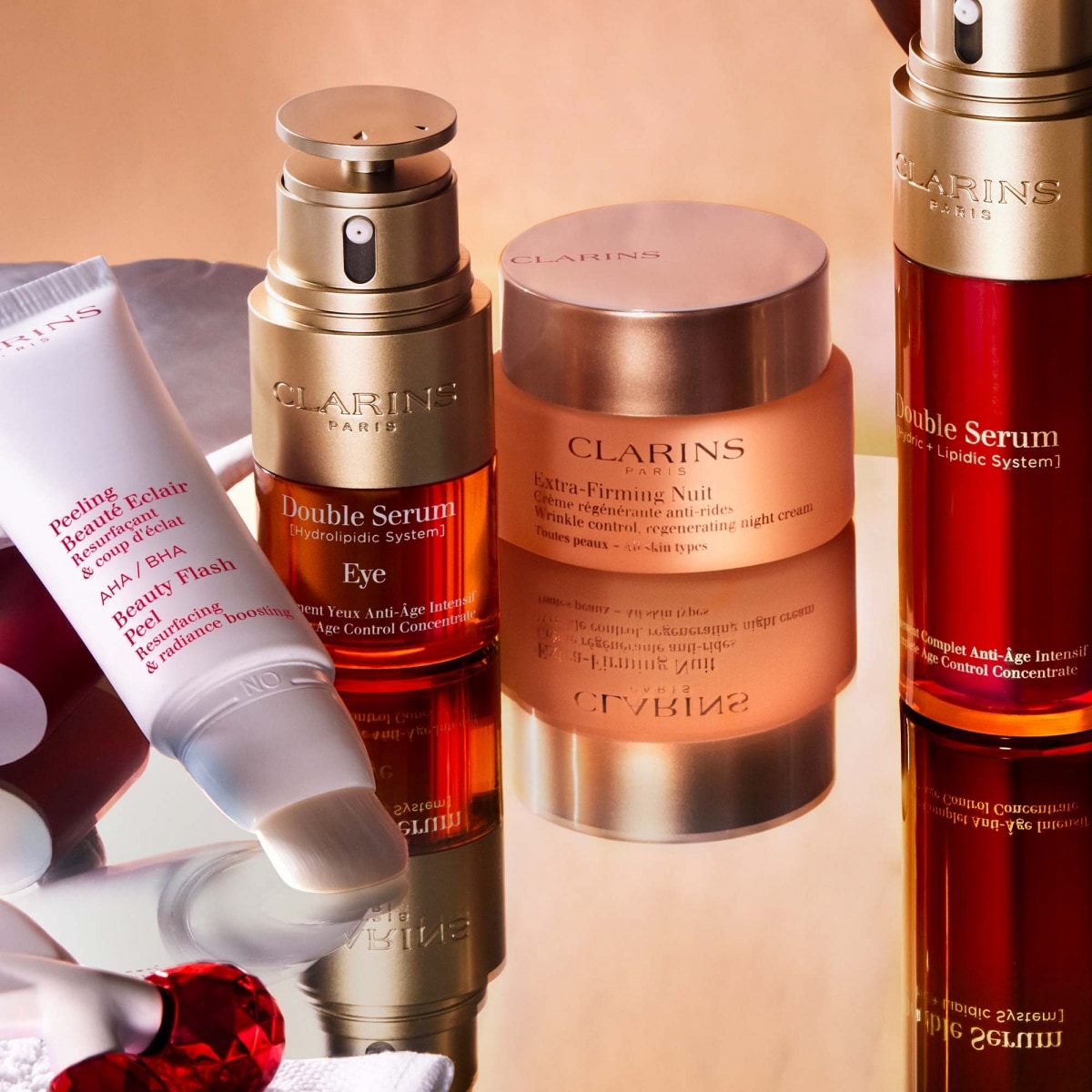 CLARINS Peeling Beauté Éclair Resurfaçant &  Coup d’Éclat