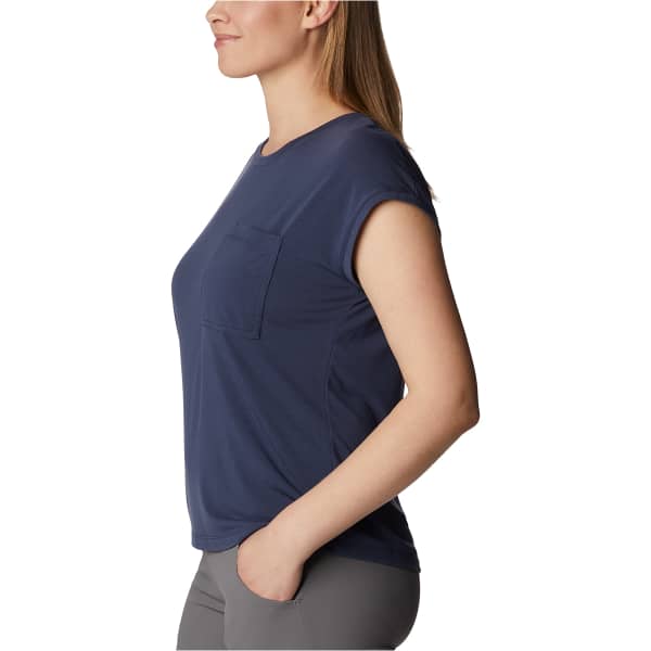T-shirt randonnée COLUMBIA W BOUNDLESS TREK SHORT SLEEVE TEE NOCTURNAL
