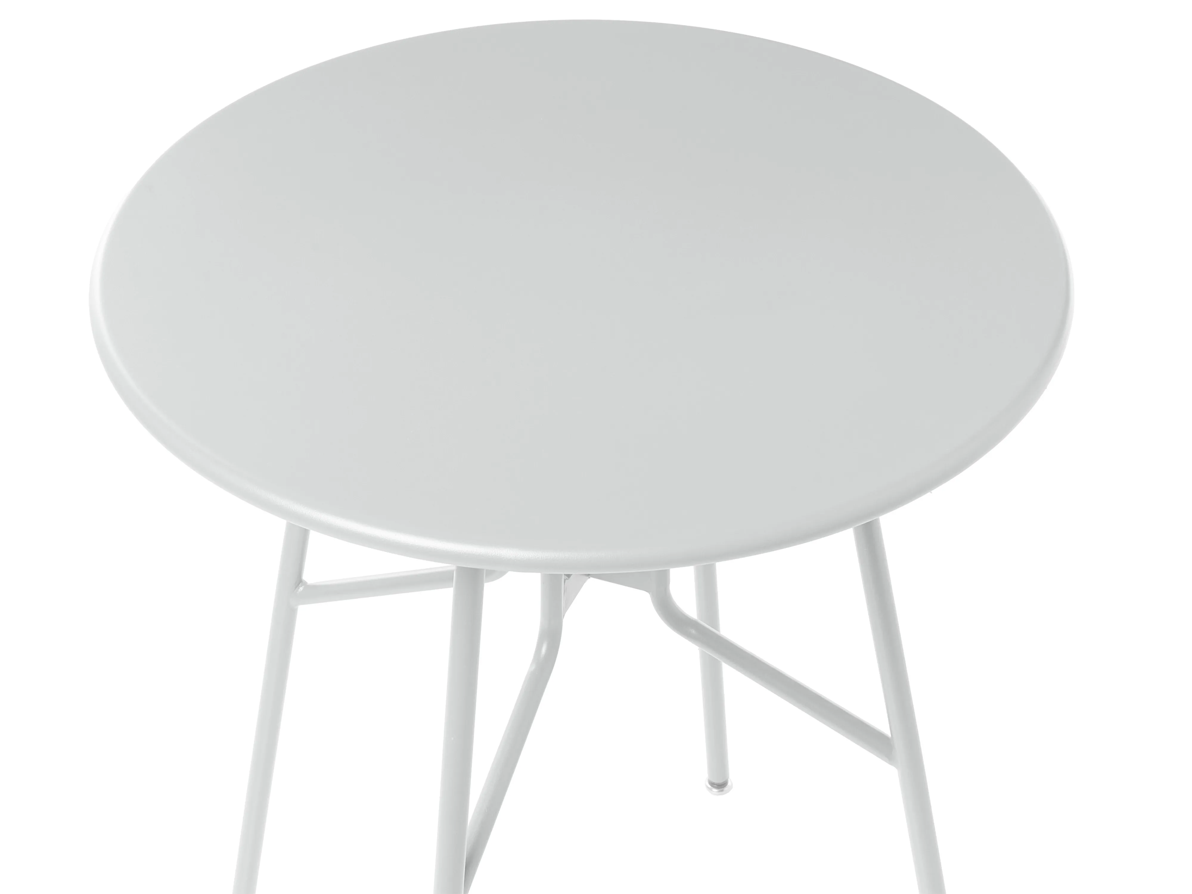 Bistrotafel TALTAL 64 cm 64 cm Metaal Grijs