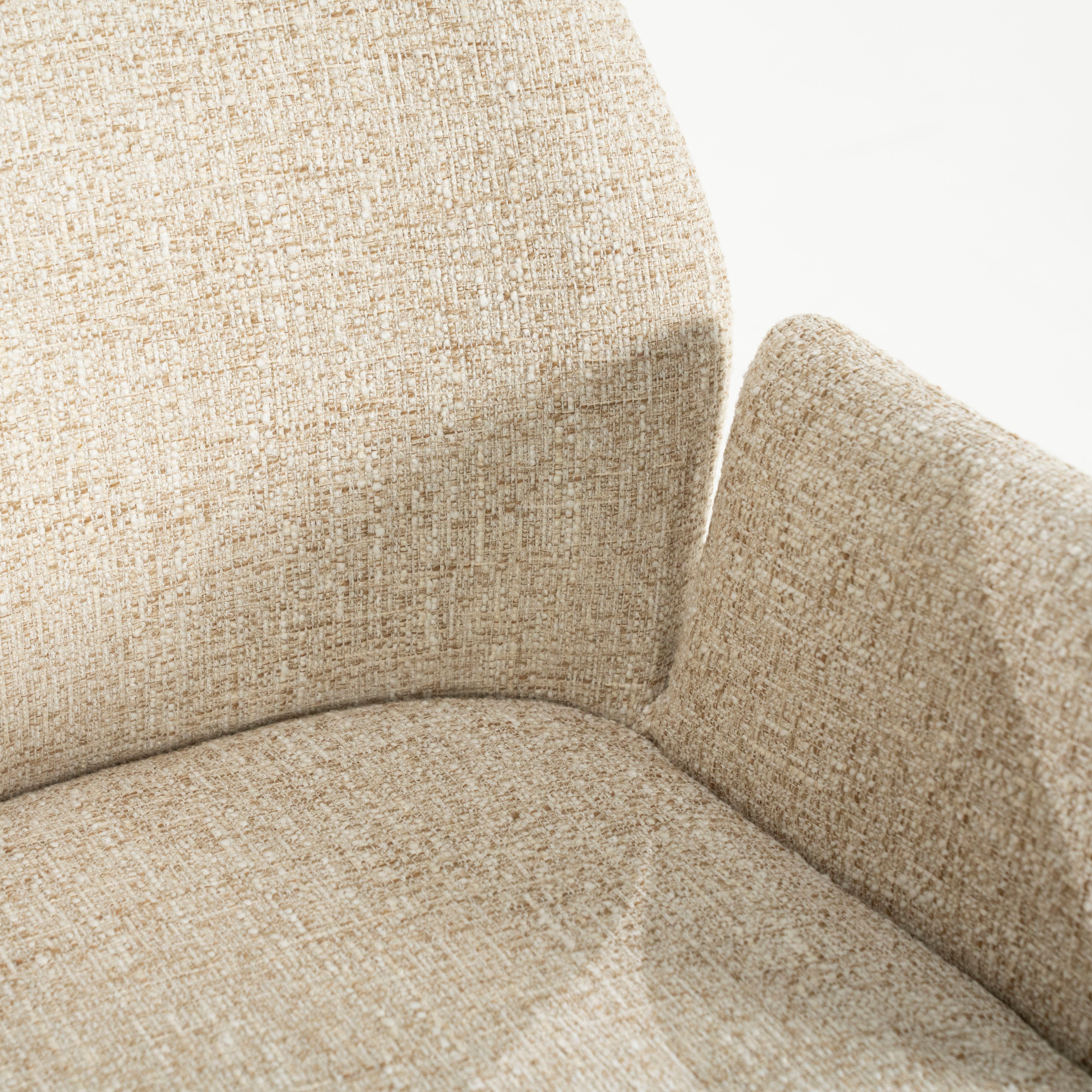 Eetkamerstoel 96336 beige Indy B58 x D63 x H89 cm