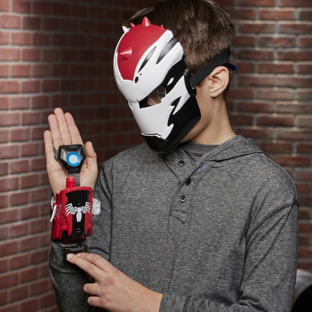 Spider-Man Maximum Venom Venomized Iron Man Masken-Set