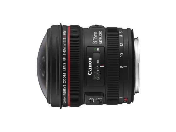 Canon EF - Vidvinkel zoom objektiv - 8 mm - 15 mm - f/4.0 - Canon EF
