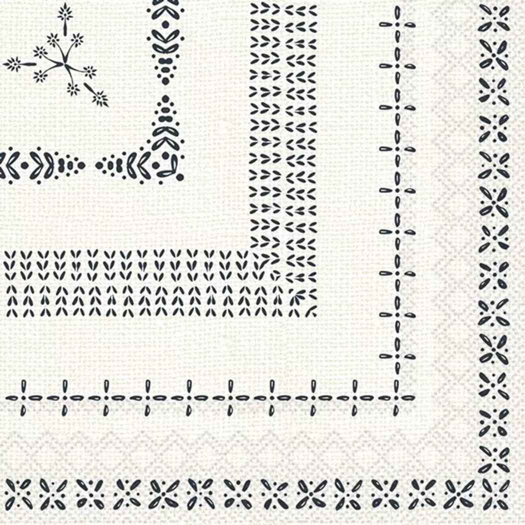 Serviette Holly ornament 20tlg.