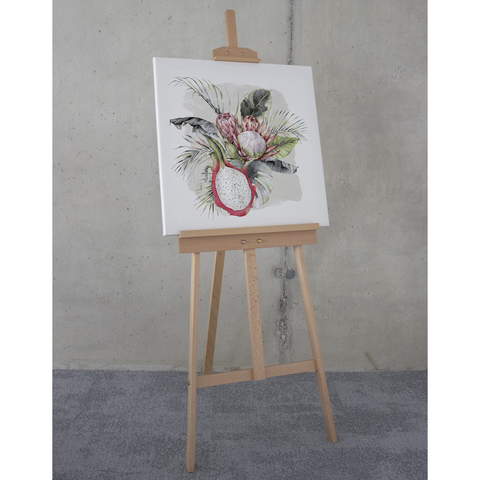 Keilrahmenbild SWEET PITAYA - bunt - 60x60 cm