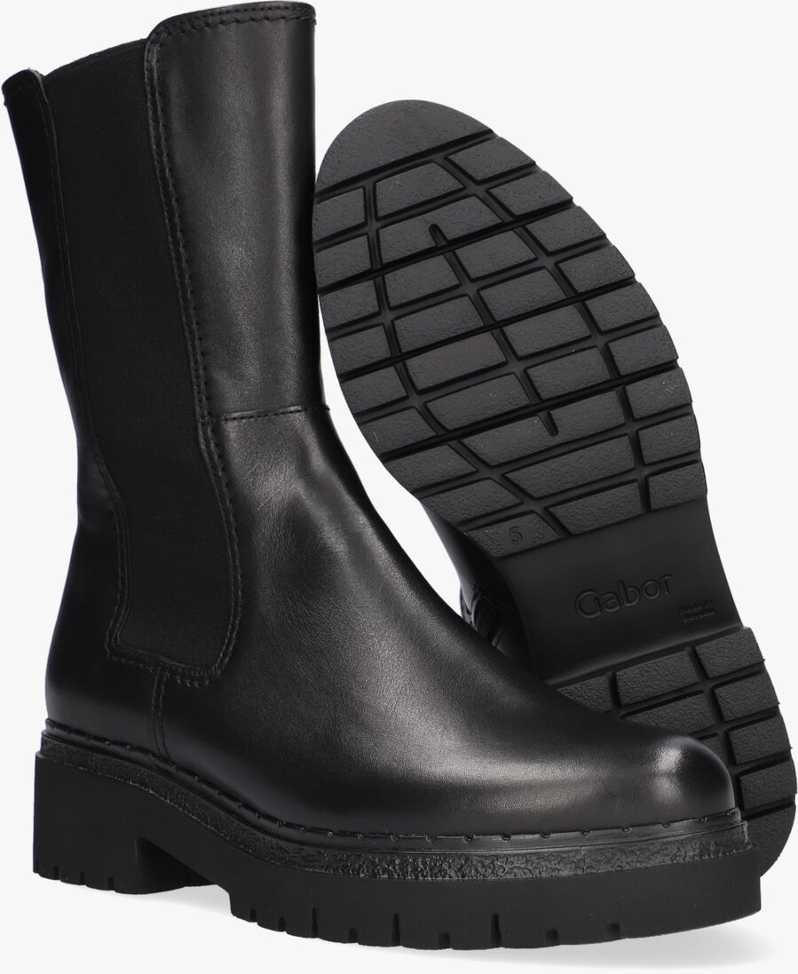 GABOR zwarte gabor chelsea boots 871.1