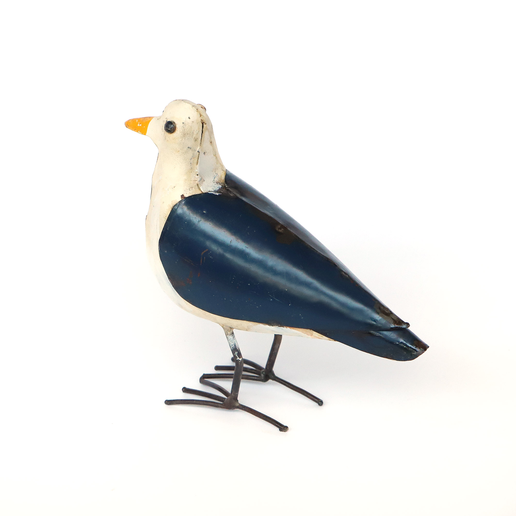 Metallfigur 'Möwe', B 25 cm, L 9 cm, H 23 cm von fischer's lagerhaus