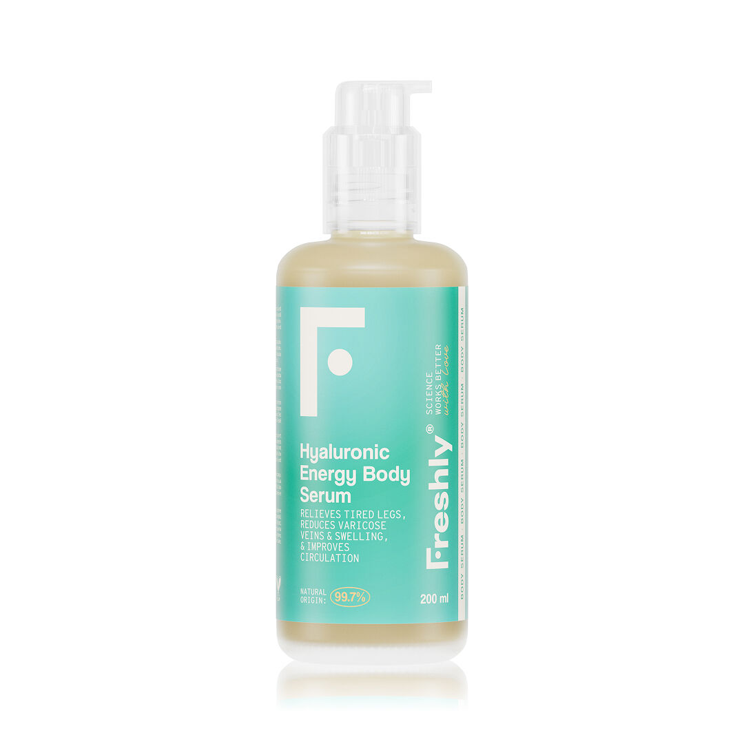 FRESHLY  Gel Pernas Cansadas - Hyaluronic Energy Body Serum - 200ml