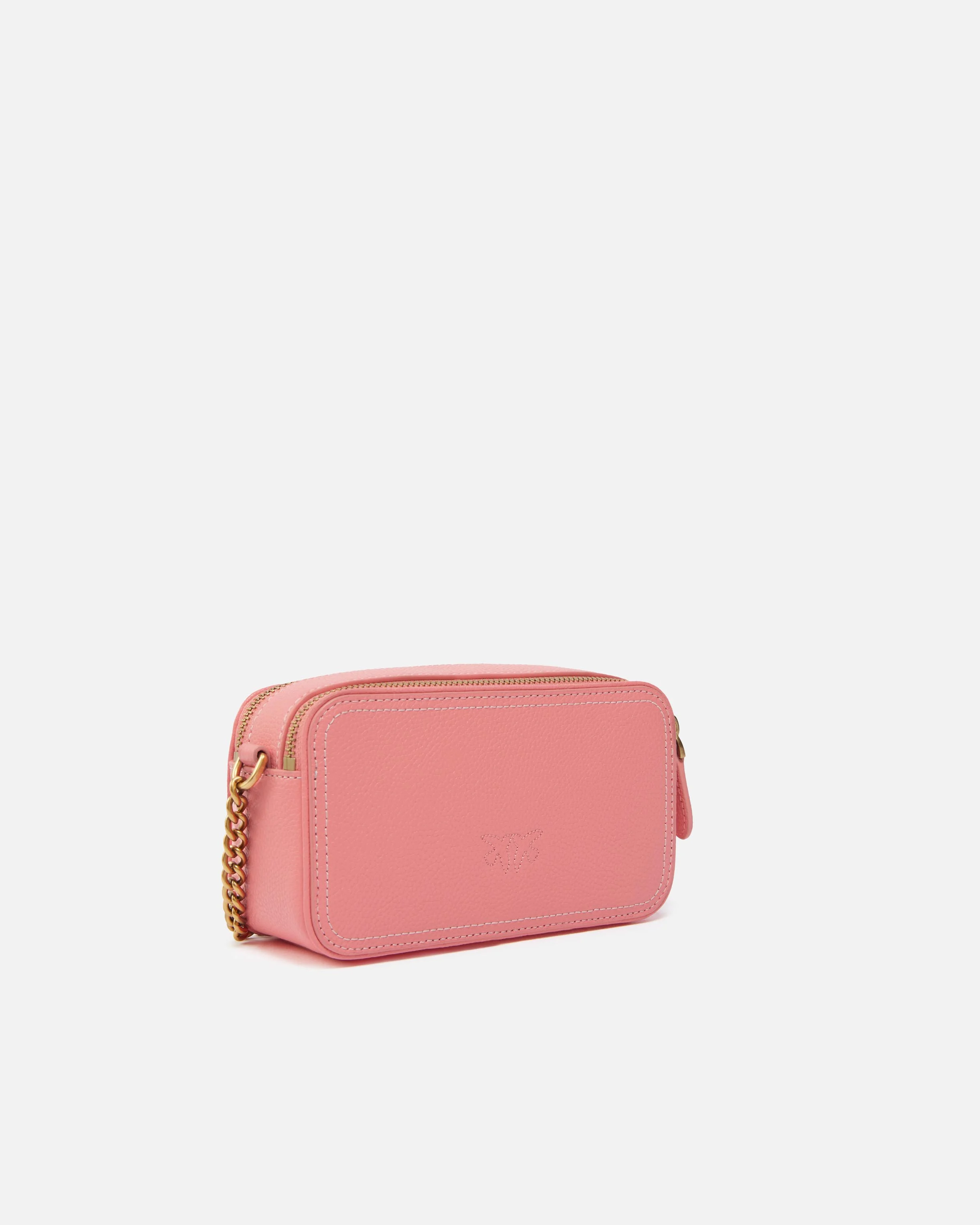 Petit sac à bandoulière avec logo love birds en relief | Rose