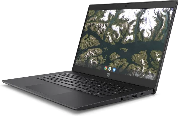 HP Chromebook 14 G6 - Intel Celeron - N4020 / op til 2.8 GHz - Chrome OS - UHD Graphics 600 - 4 GB RAM - 32 GB eMMC - 14